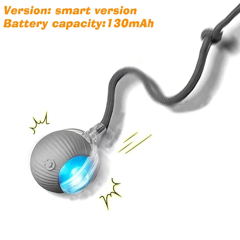 Smart Interactive Dog Ball Toy – Automatic Rolling, Rechargeable & Obstacle-Avoidance Play for Pets