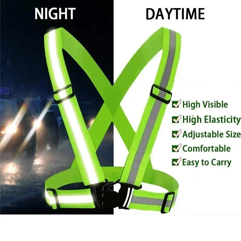 High-Visibility Reflective Safety Vest – Lightweight Unisex Vest for Outdoor & Traffic Use