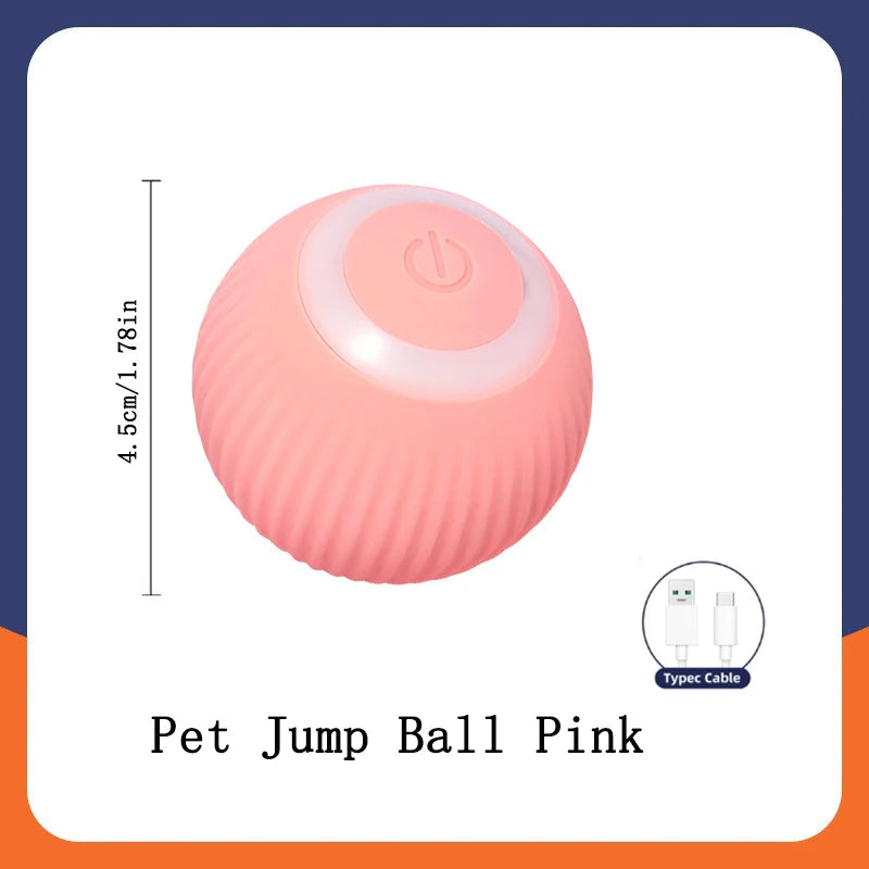 Smart Interactive Dog Toy Ball – USB Rechargeable, Automatic Bouncing & Durable Design for Pets