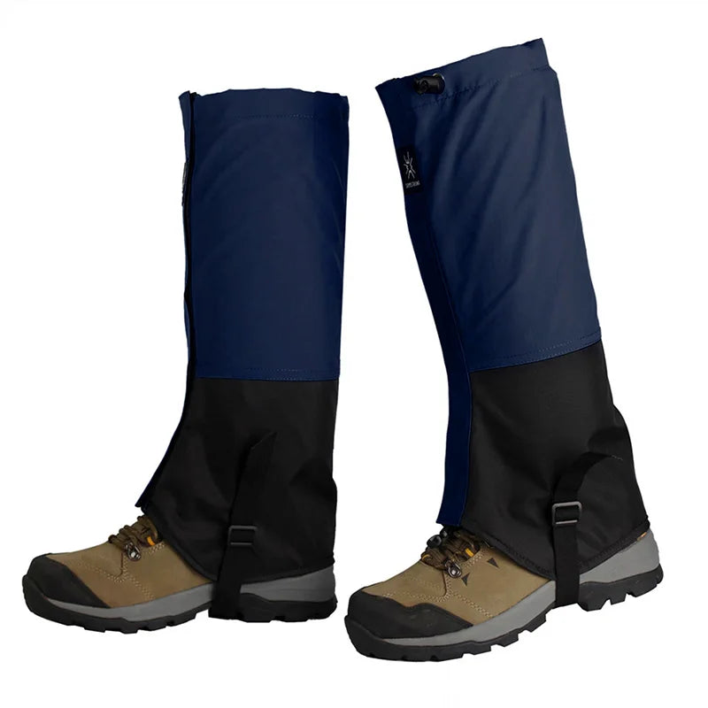 Outdoor Travel Waterproof Leg Gaiters – Snowproof Leg Warmers for Hiking, Climbing, & Winter Sports