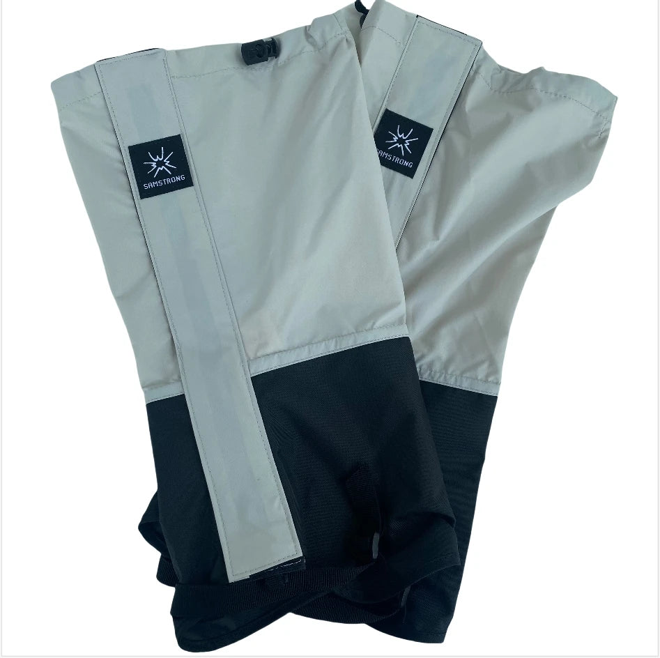 Waterproof Polyester Leg Gaiters – Snow & Sand Protection for Hiking, Skiing, and Mountaineering