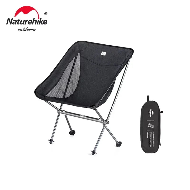 Star Moon Chair L04 Ultralight Portable Folding Camping Chair Aluminium Outdoor Picnic Backrest Seat