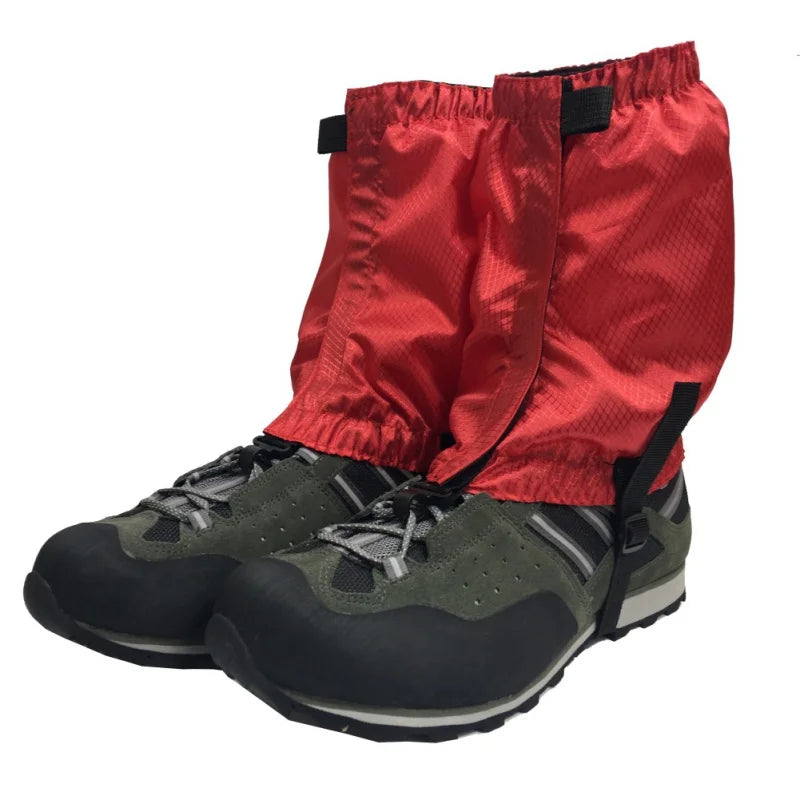 Unisex Waterproof Leg Gaiters – Lightweight Leg Covers for Hiking, Climbing & Snow Travel