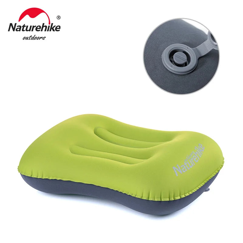 Naturehike NH17T013-Z Ultralight Inflatable Travel Pillow – Compact Camping Air Pillow | NATUREHIKE
