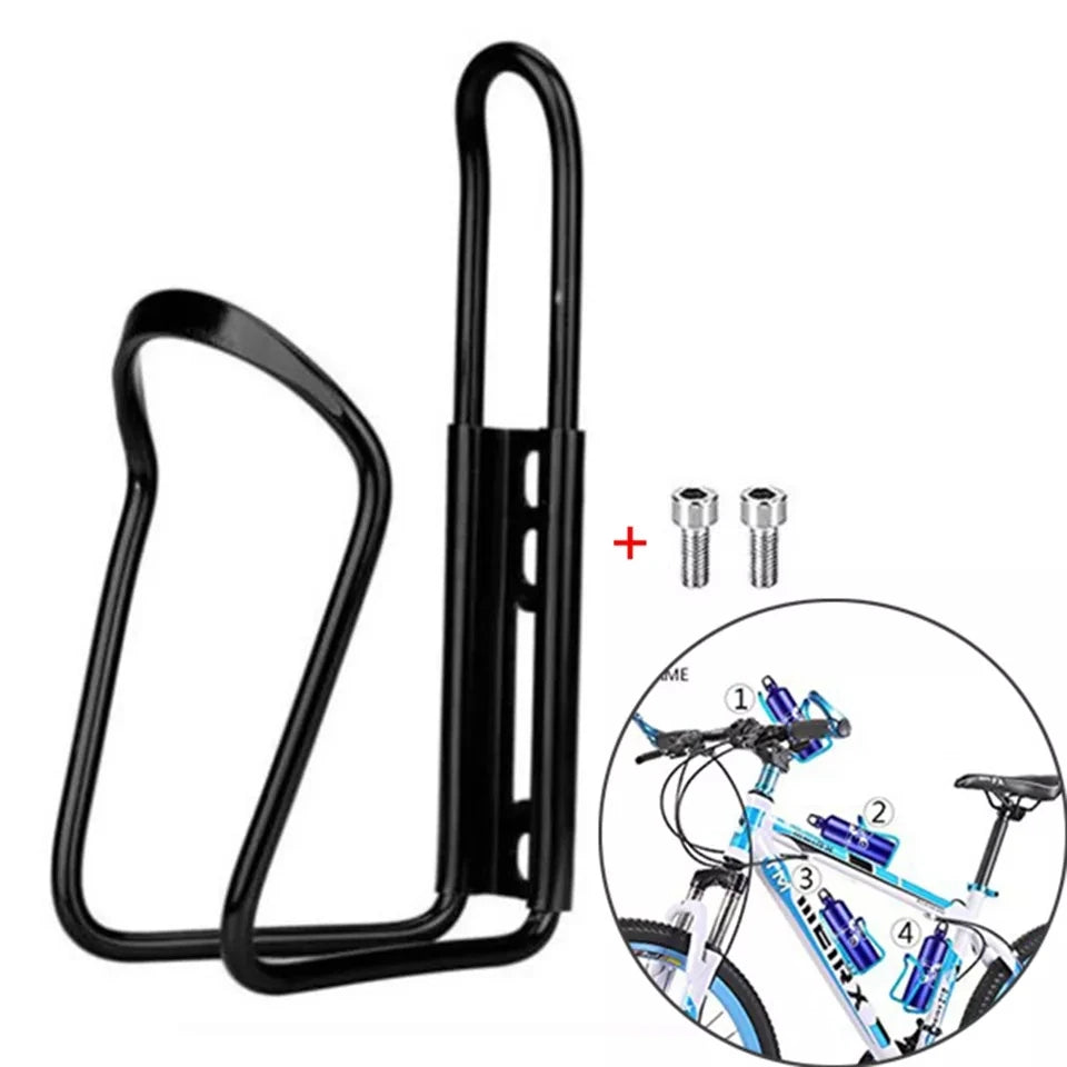 Aluminum Alloy Bicycle Bottle Holder Lightweight Cycling Water Bottle Cage MTB Road Bike Mount