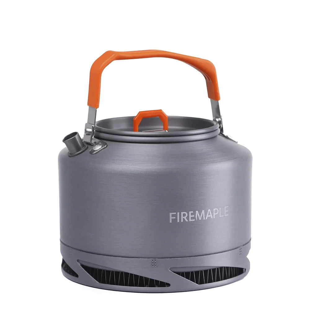 FMC-XT2 Camping Kettle with Heat Exchanger for Hiking, Tea & Coffee 0.8L / 1.3L