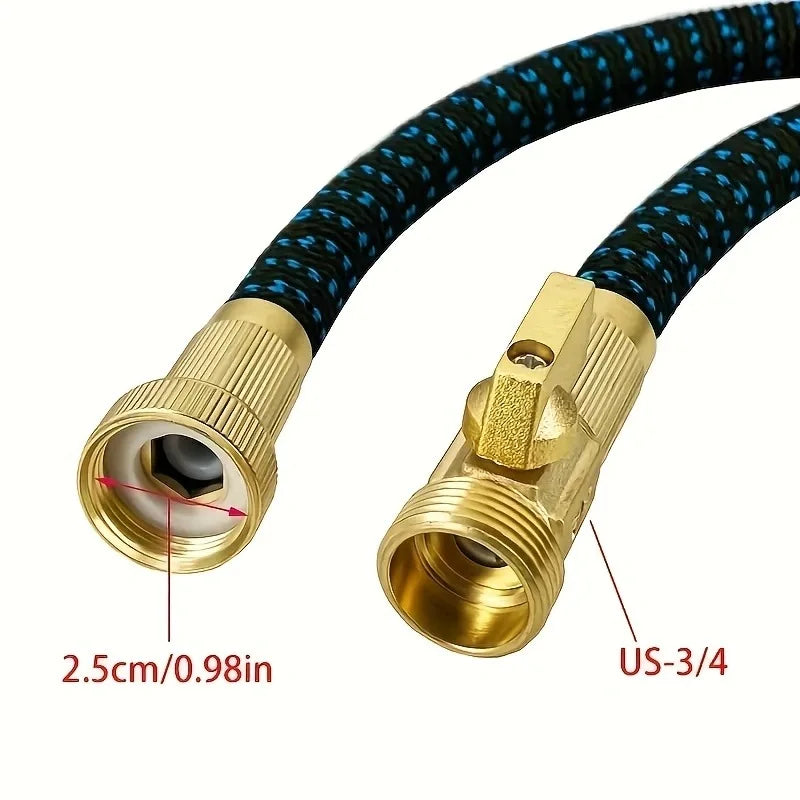 High-Quality Expandable Garden Hose | Flexible Water Hose with US 3/4 Metal Joints