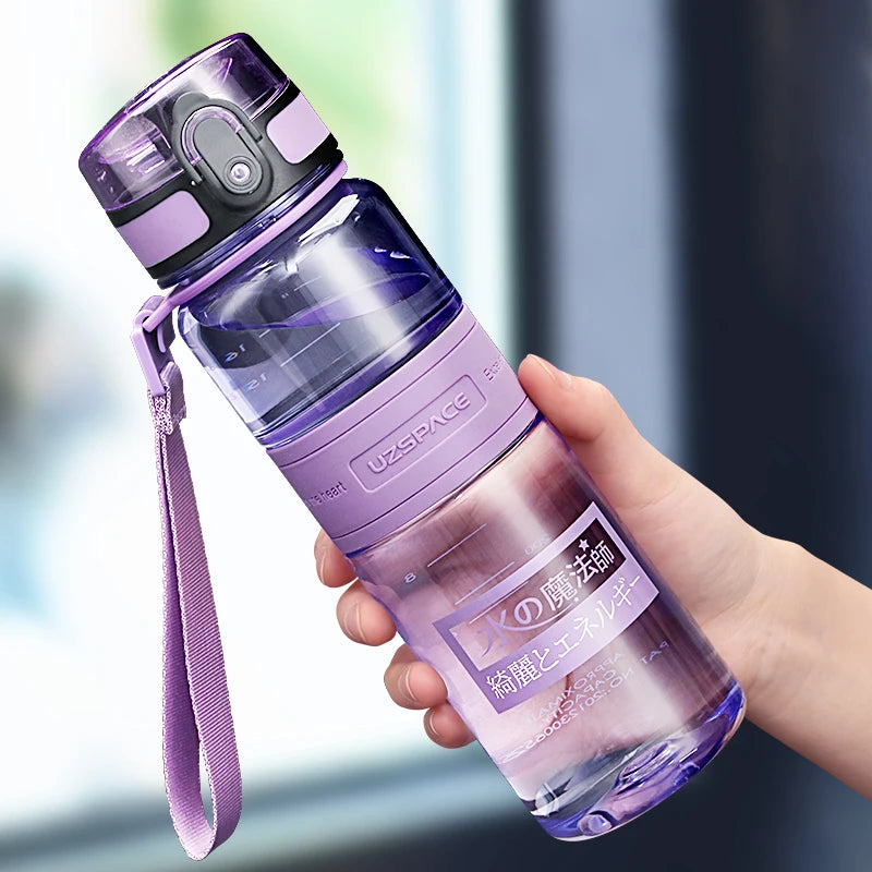 500ml/1000ml Leakproof BPA-Free Sports Water Bottle with Tea Infuser | UZSPACE