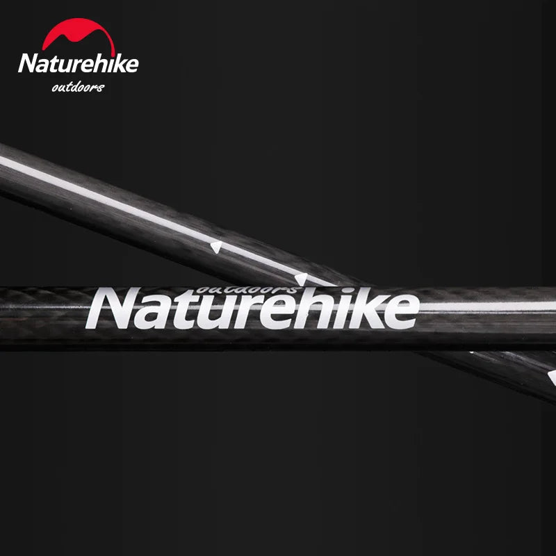 Naturehike ST10 Carbon EXT2 Hiking Poles – Ultralight Telescopic Trekking Stick