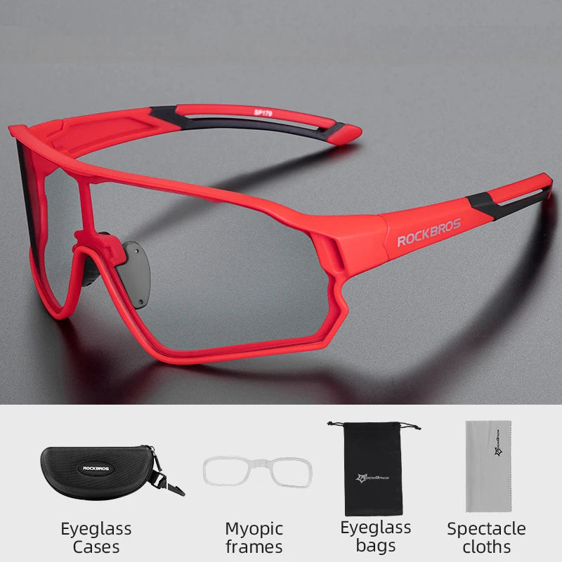 ROCKBROS SP179 Polarized UV400 Cycling Glasses – Road & MTB Eyewear | ROCKBROS