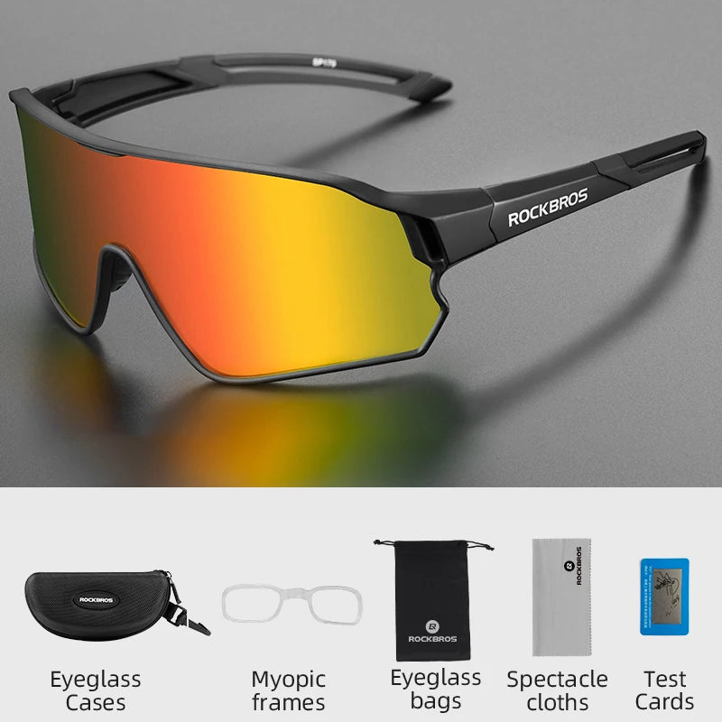 ROCKBROS SP179 Polarized UV400 Cycling Glasses – Road & MTB Eyewear | ROCKBROS