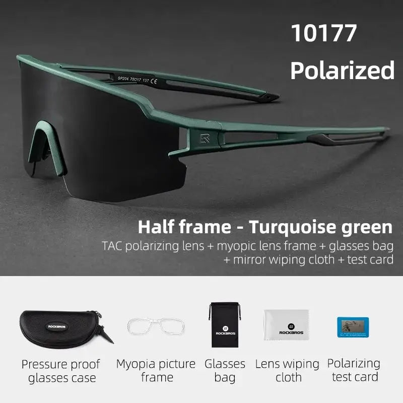 ROCKBROS 1017 Photochromic & Polarized Cycling Glasses UV400 Protection | ROCKBROS