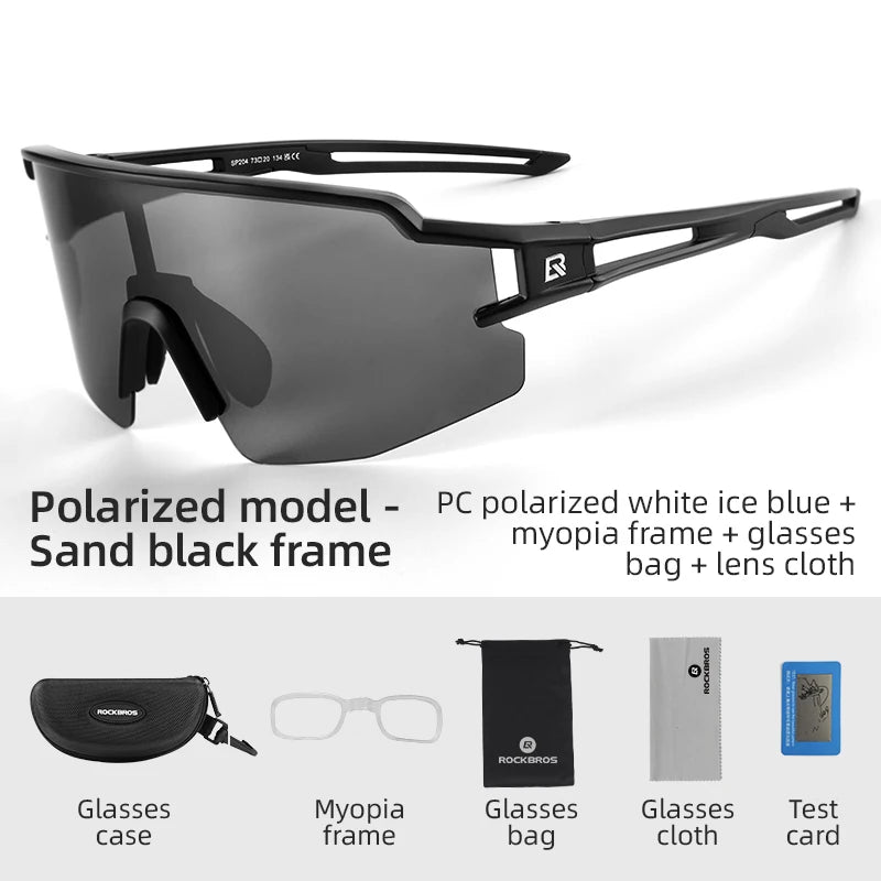 ROCKBROS Polarized & Photochromic UV400 Cycling Glasses for Men & Women | ROCKBROS