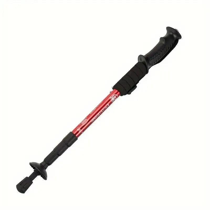 Foldable Shock-Absorbing Trekking Poles – Ultralight Aluminium Hiking Sticks for Camping & Mountains