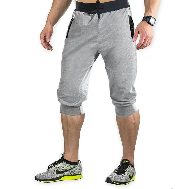 Men’s Summer Cotton Shorts – Breathable Casual Gym & Beach Wear