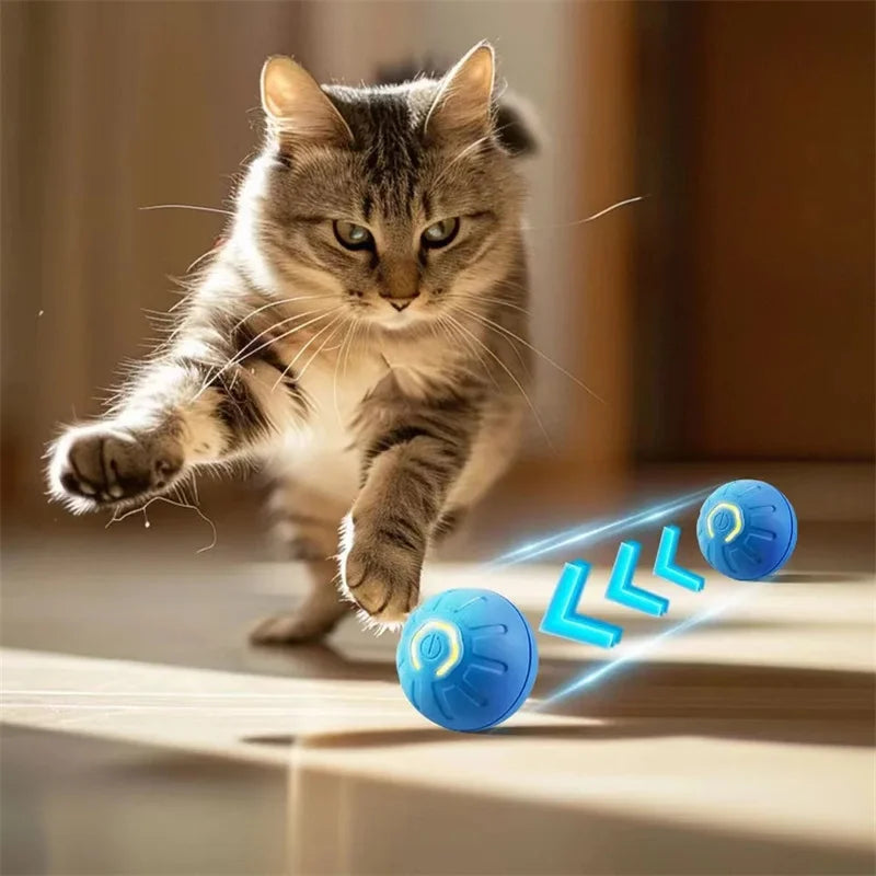 Smart Interactive Dog Toy Ball – USB Rechargeable, Automatic Bouncing & Durable Design for Pets