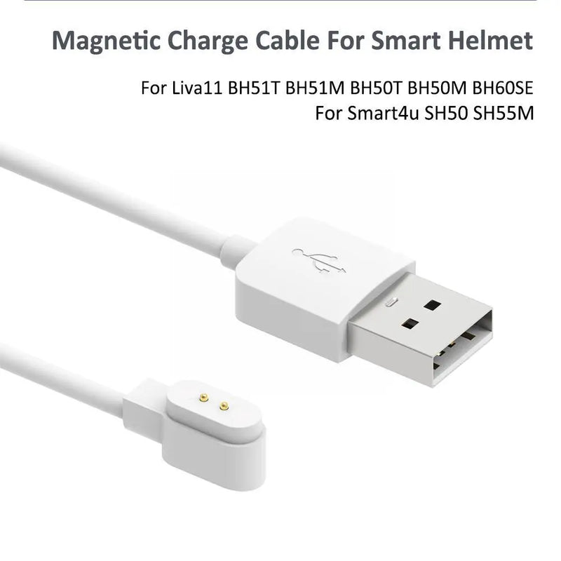 Charging Cable for Smart4u SH50 SH55M Magnetic Charger LIVALL BH51T BH51M BH50T BH50M BH60SE