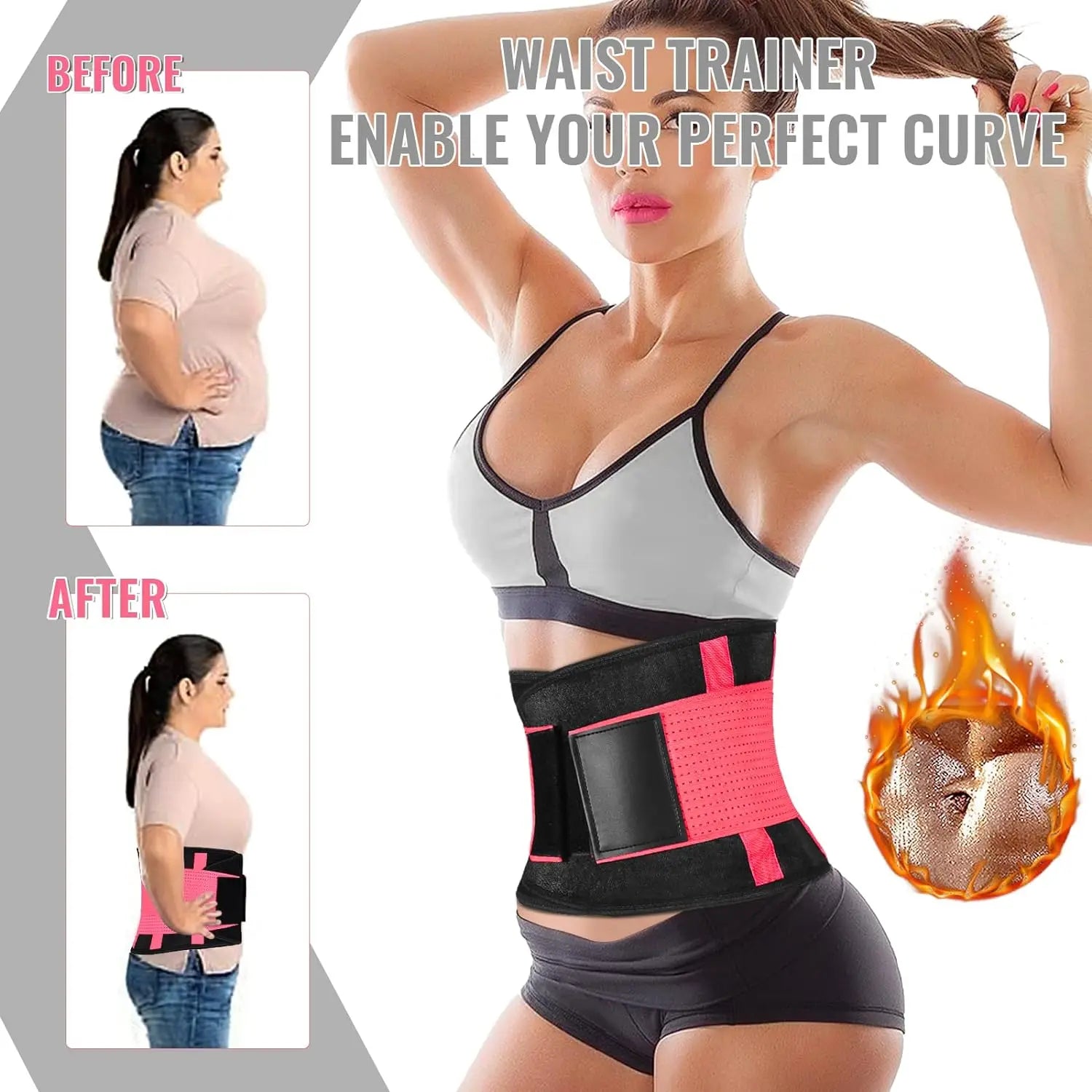 Lumbar Support Back Brace for Pain Relief and Posture Support