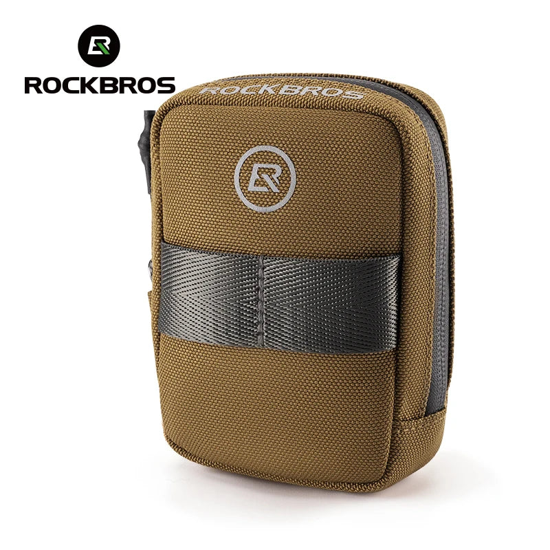 ROCKBROS Mini Bicycle Saddle Bag Lightweight 0.35L Rainproof Cycling Tail Bag