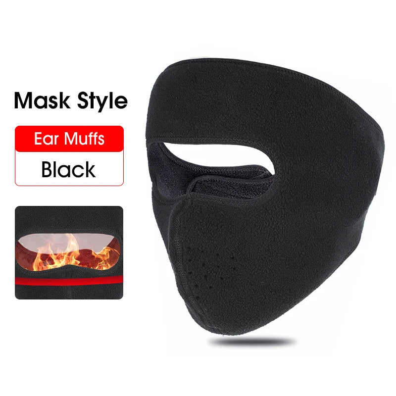 WEST BIKING Thermal Fleece Balaclava – Windproof Winter Face Mask for Ski, Motorcycle & Cycling