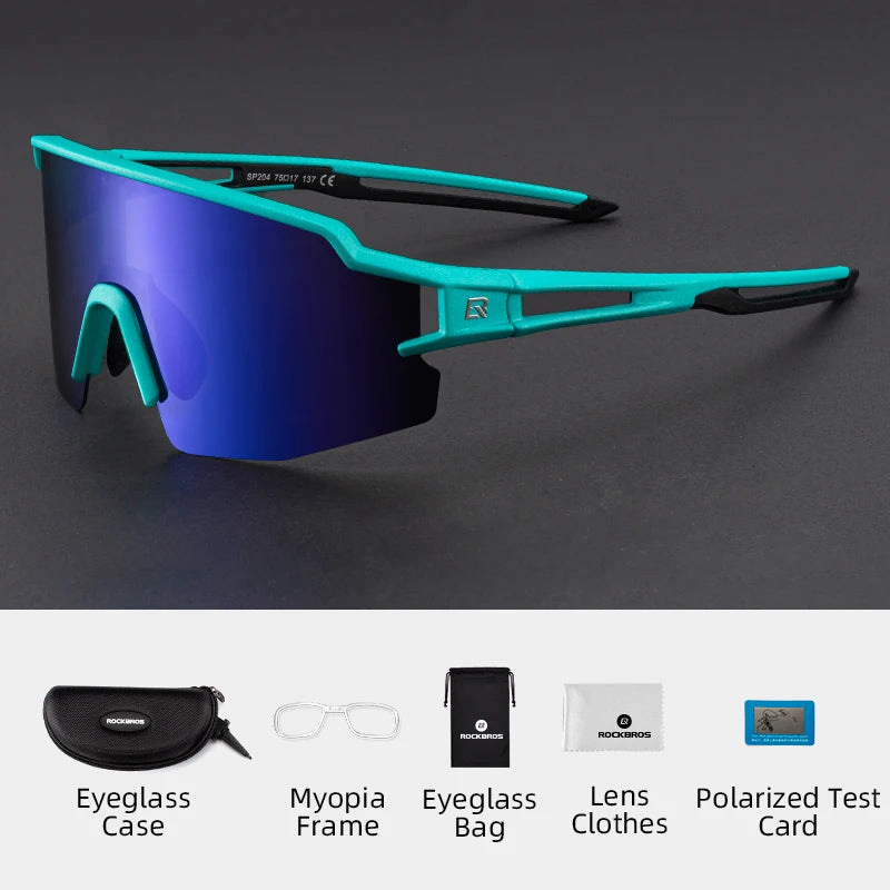 ROCKBROS SP204 Photochromic & Polarized Cycling Glasses UV400 Protection | ROCKBROS