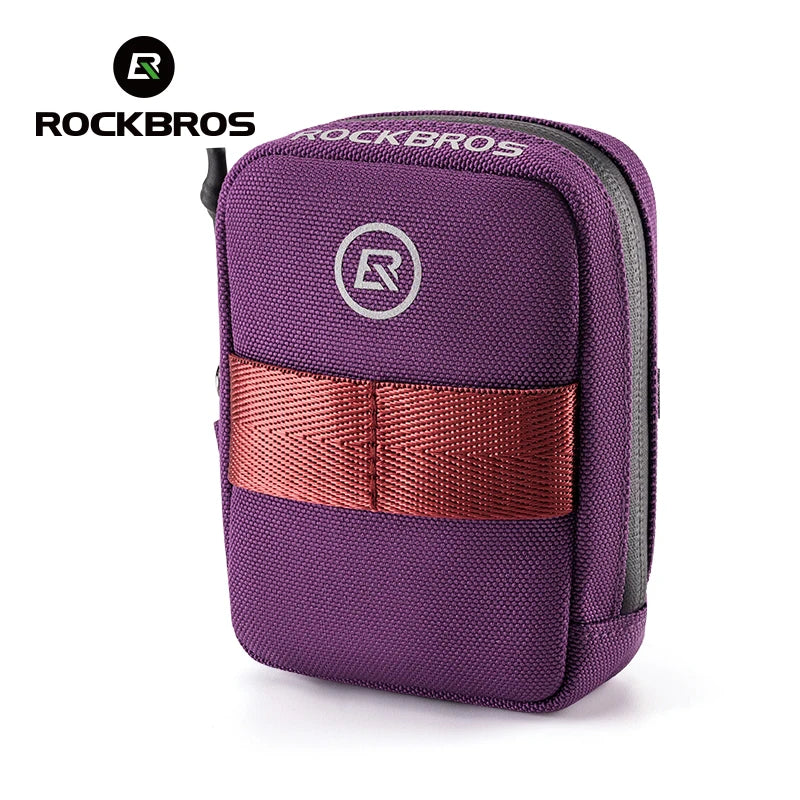 ROCKBROS Mini Bicycle Saddle Bag Lightweight 0.35L Rainproof Cycling Tail Bag