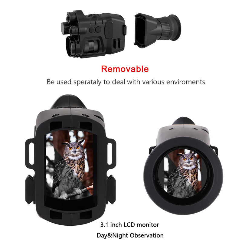 Henbaker CY789 Infrared Night Vision Scope 940nm Digital Night Vision Monocular Device