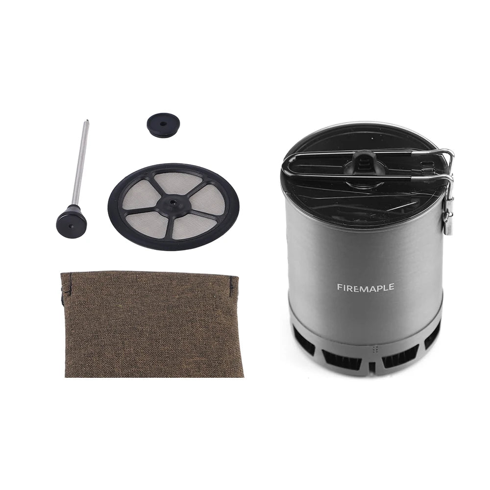 Fire-Maple Petrel French Press Coffee Filter for G3 Pot – Lightweight Outdoor Brewing