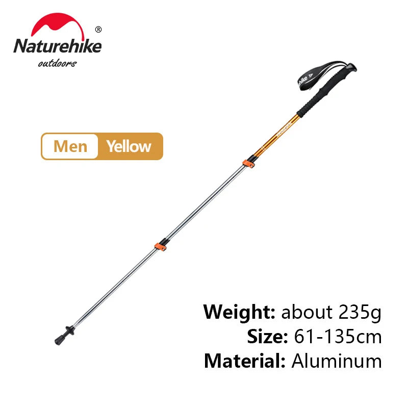 Naturehike ST01 Telescopic Walking Stick – Ultralight Trekking Pole for Adults & Children