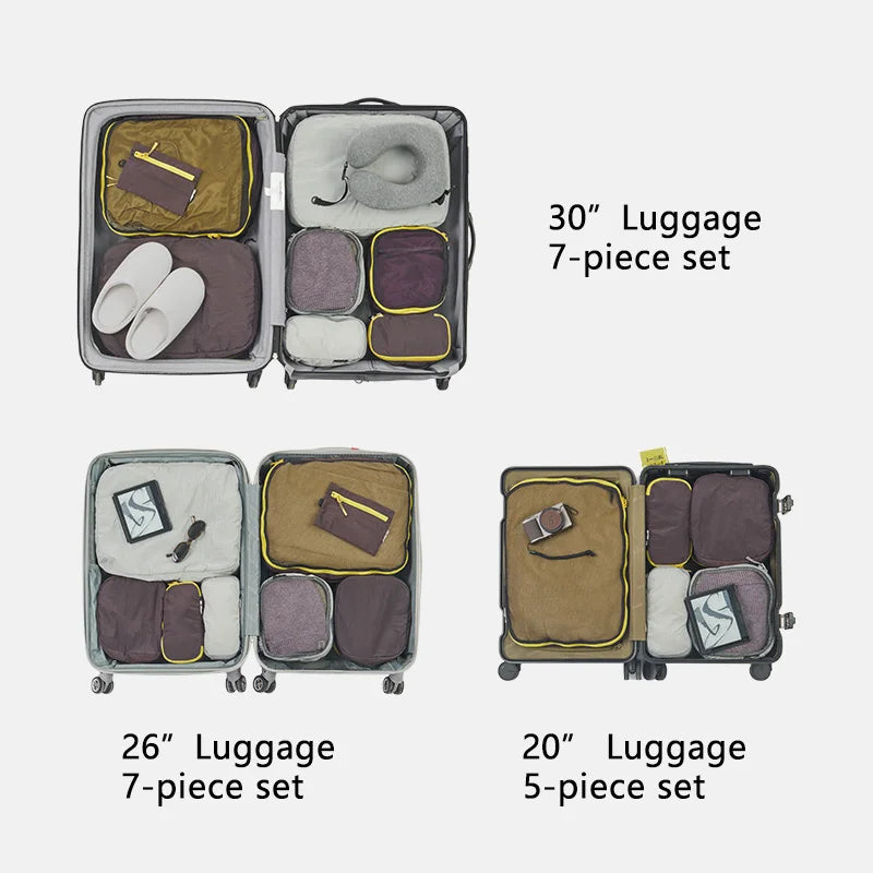 CNK2350XB010 Travel Storage Bag Portable Camping Suitcase Clothing Organiser Packing Cube