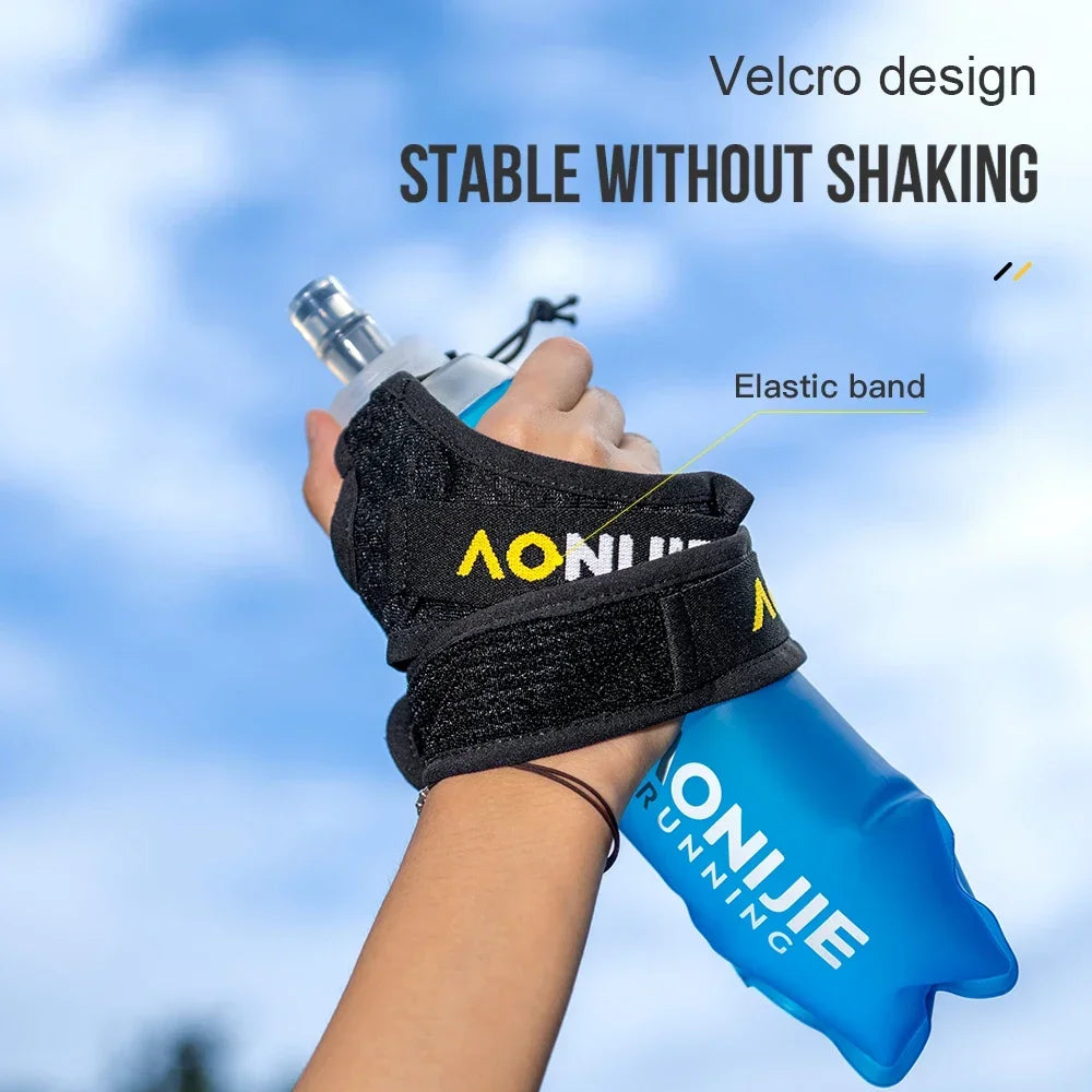 AONIJIE A7109 Handheld Water Bottle Bag Lightweight Running Hiking Hydration Holder