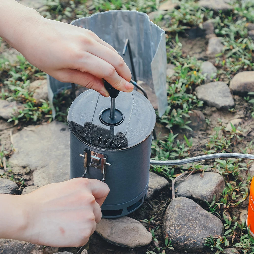 Fire-Maple Petrel French Press Coffee Filter for G3 Pot – Lightweight Outdoor Brewing