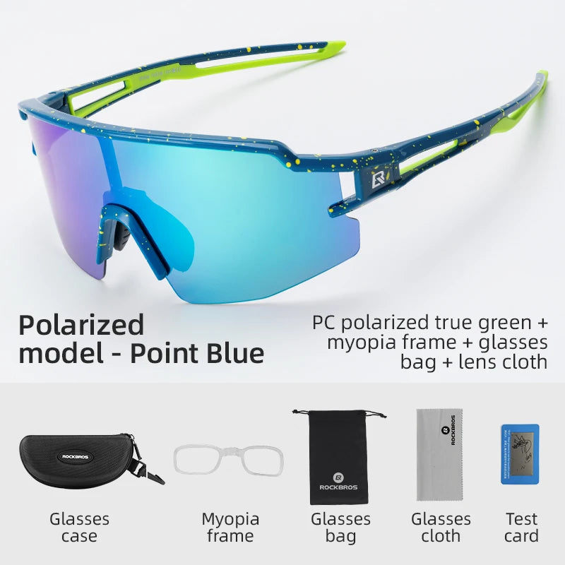 ROCKBROS Polarized & Photochromic UV400 Cycling Glasses for Men & Women | ROCKBROS