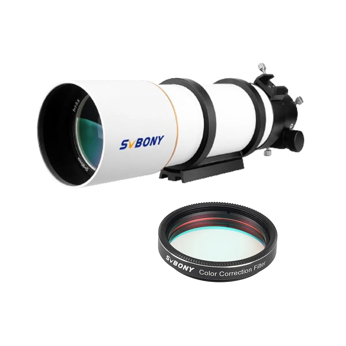 SV48P 90mm f/5.5 Refractor Telescope OTA with Dual-Speed Focuser