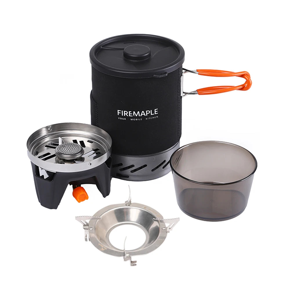 Star X1 FMS-X1 Camping Cooking System with Heat Exchanger & Piezo Ignition