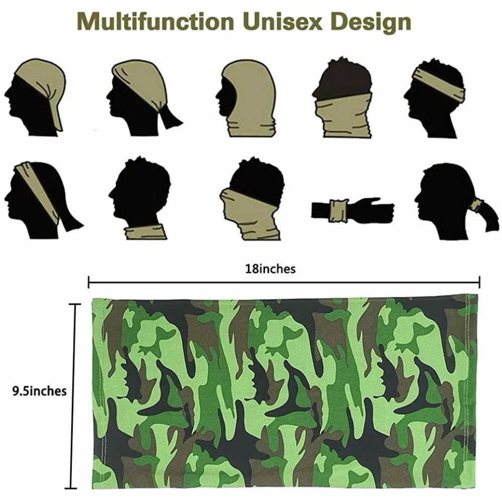 Multi-purpose Turban Riding Scarf: Versatile Outdoor Headwear for Men and Women