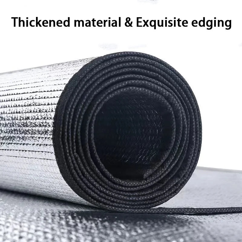 Aluminium Foil Moisture-Proof Camping Pad Waterproof Tent Footprint Picnic Hiking Sleeping Mat