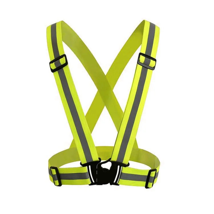 IZTOSS Reflective Safety Vest – Adjustable Night Running & Riding Strap for Adults & Kids