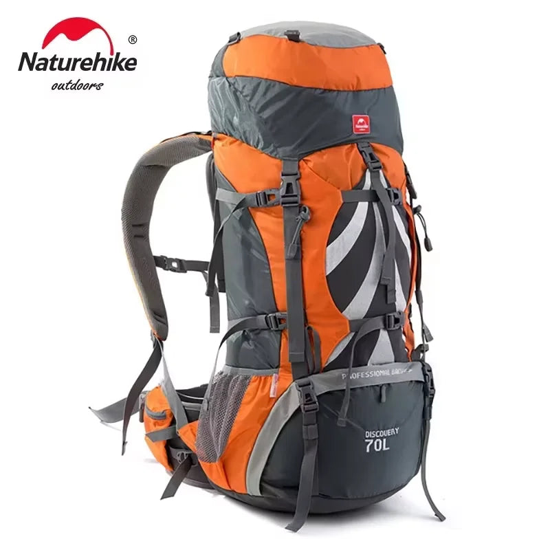 NH70B070-B 70L Hiking Backpack Large Capacity Mountaineering Camping T