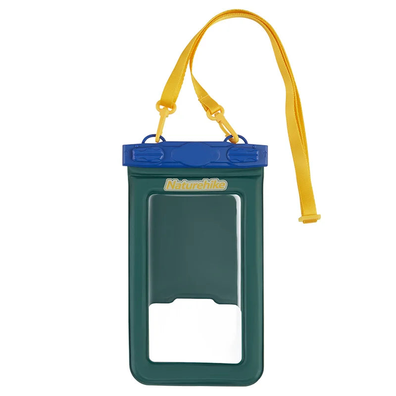 NATUREHIKE Waterproof Floating Phone Bag IPX8 Swimming Diving Touchscreen Case