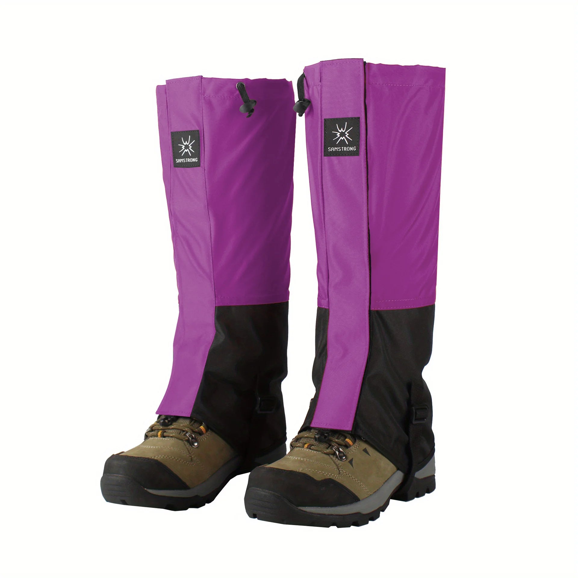 Waterproof Polyester Leg Gaiters – Snow & Sand Protection for Hiking, Skiing, and Mountaineering