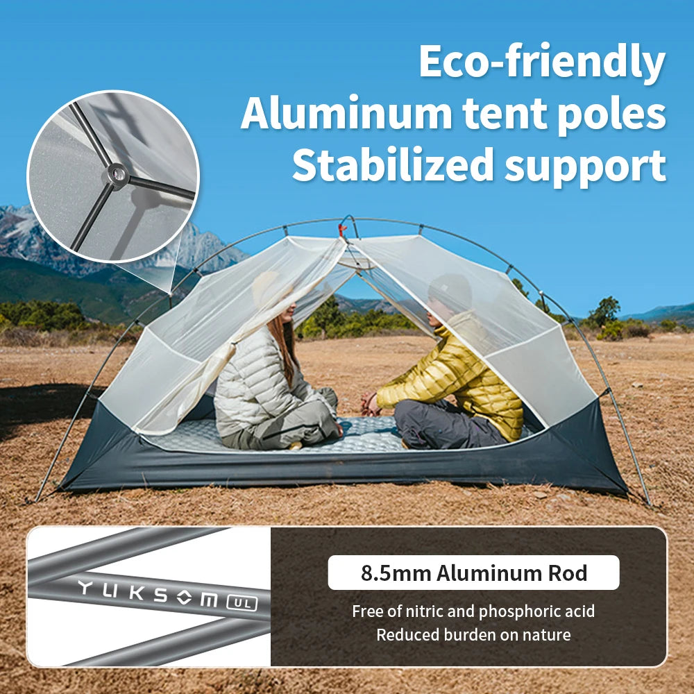 NATUREHIKE Mongar UL & PRO Ultralight Waterproof Tents for 1–3 People (15D/20D Options)