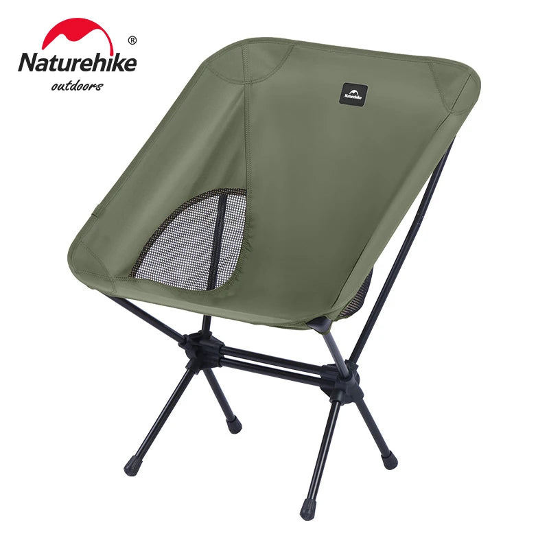 YL08 Moon Chair Portable Folding Outdoor Camping Seat Hiking Fishing Breathable 150KG Capacity