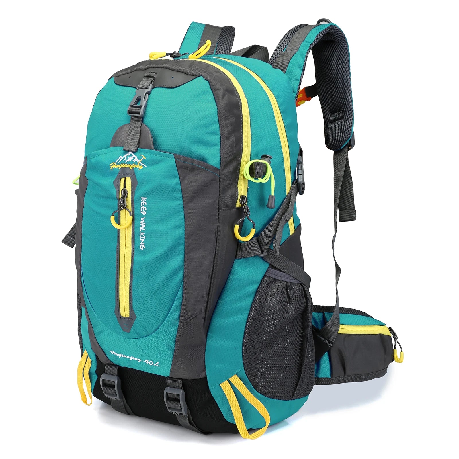 40L Nylon Water Resistant Backpack – Lightweight Outdoor Daypack for Hiking & Travel