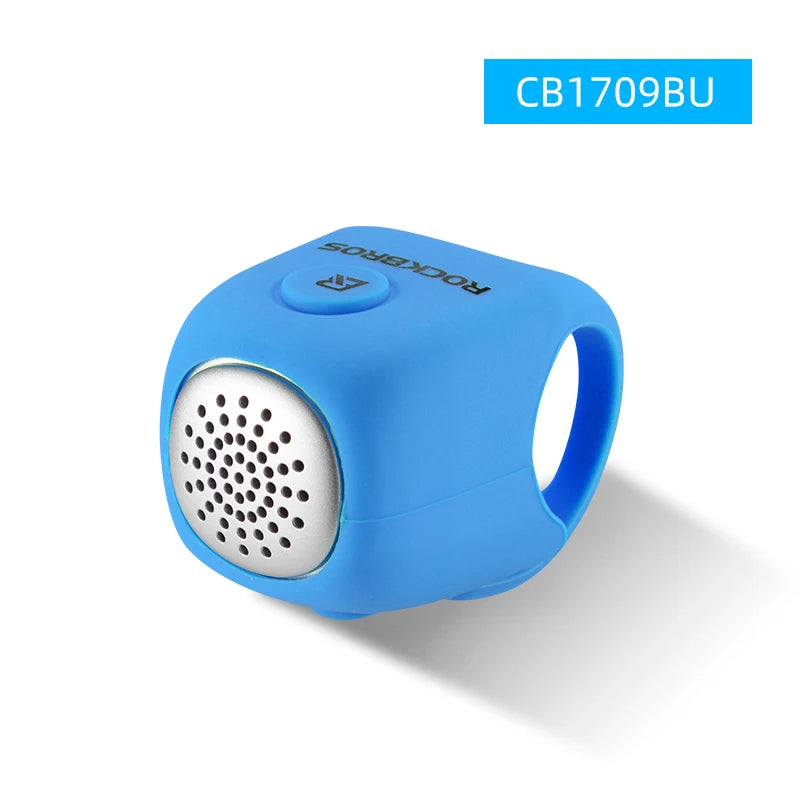 Electric Bike Bell 110 dB Rainproof Horn with 3 Sound Modes for MTB & Road Cycling