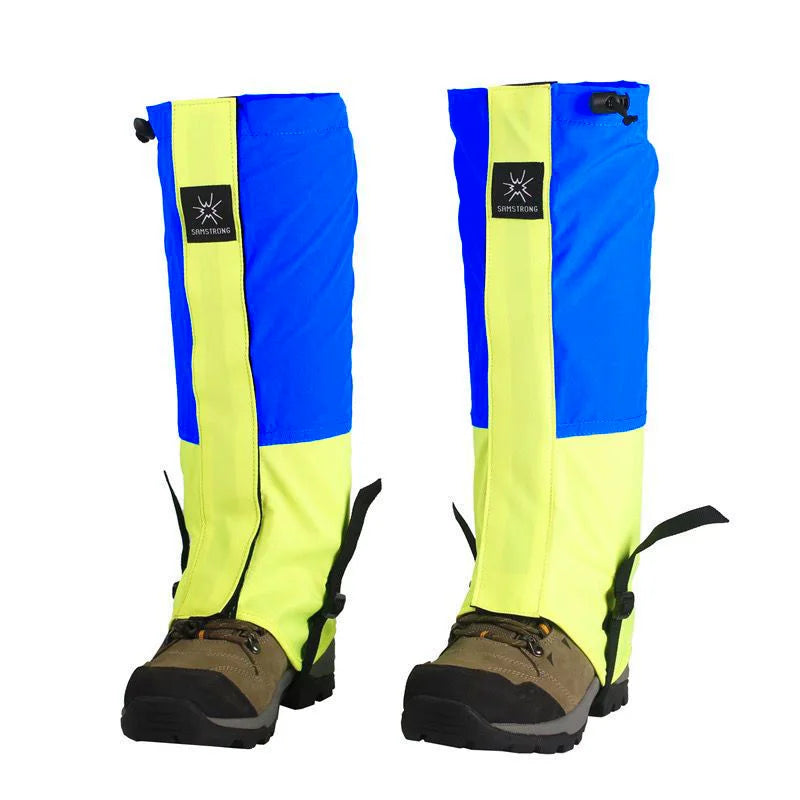 Waterproof Polyester Leg Gaiters – Snow & Sand Protection for Hiking, Skiing, and Mountaineering