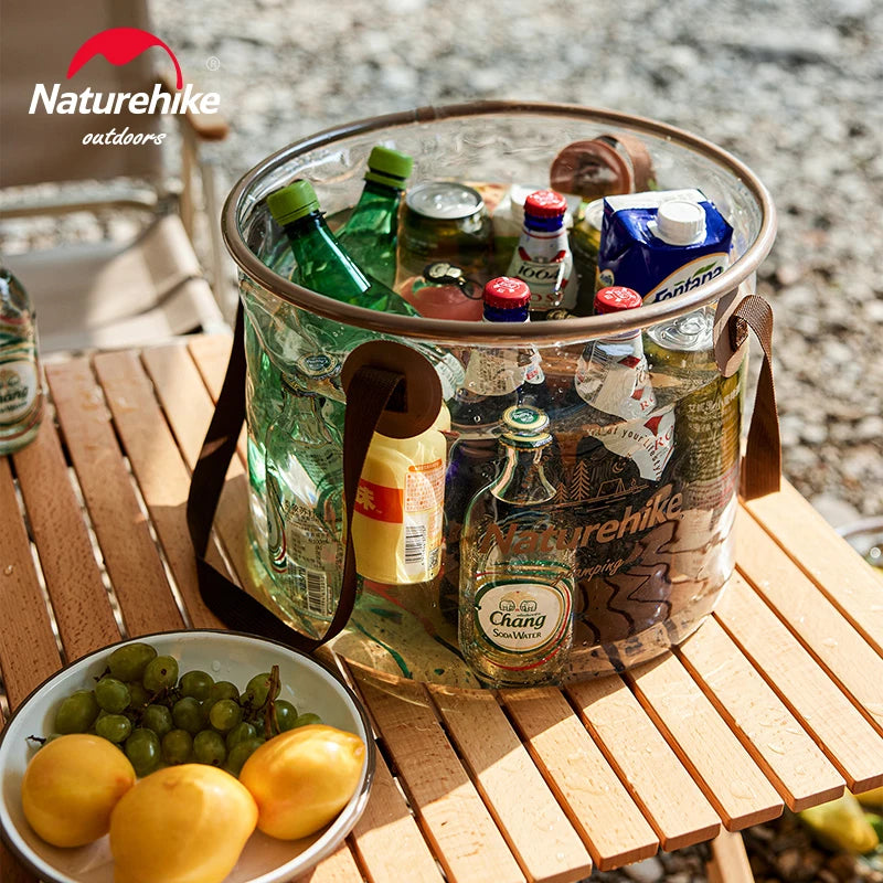 Waterproof Foldable Basin Portable Travel Bucket Large Capacity Outdoor Round Folding Bowl