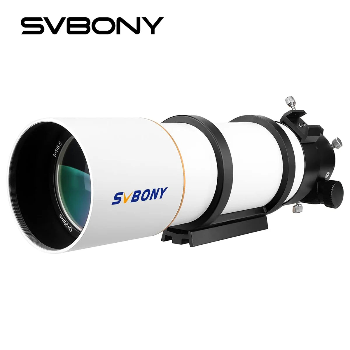 SV48P 90mm f/5.5 Refractor Telescope OTA with Dual-Speed Focuser