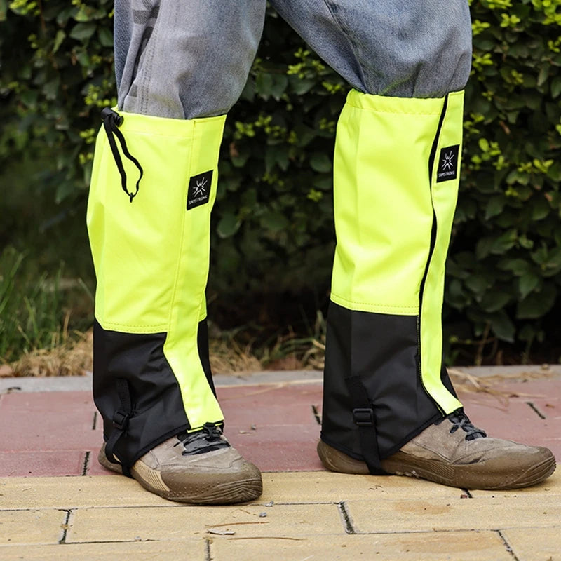 Outdoor Travel Waterproof Leg Gaiters – Snowproof Leg Warmers for Hiking, Climbing, & Winter Sports
