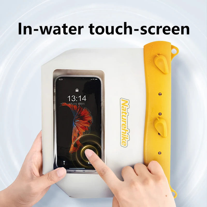 Clearance Waterproof Bag Touchscreen Dry Bag Swimming Beach Rafting Diving Outdoor Shoulder Pack